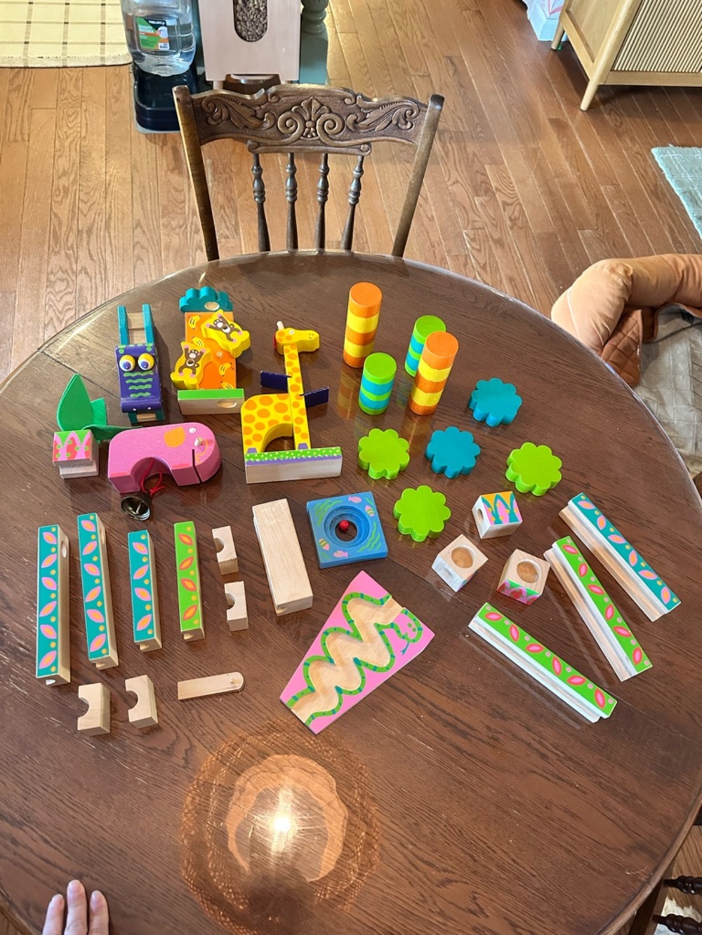 Alex toys wooden jungle Marble Run Toy - make your own run! - Picture 12 of 13